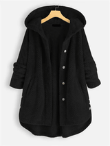 GLEN - Fleecejacke für Gemütlichkeit und Stil – Schwarz