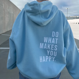 Pullover Damen Oversize Mit Kapuze | Urban & Lässig – Blau