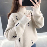 Kitty - flauschiges kätzchen coltrui – Beige