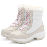 Sabrina | Warme  Schneestiefel – Weiß