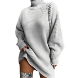 Franziska | Warmer pullover aus Baumwolle – Hellgrau