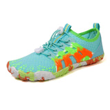 Frank | Colorful  Unisex Barfußschuhe – Hellblau