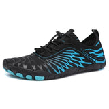 Jennifer | Wasserdichte Barfußschuhe Unisex für Strand – Blau