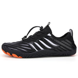 Christian | Stilvolle und wasserdichte Barfuß Unisex schuhe – Schwarz 1