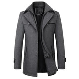 Wasserdichte Winterjacke mit Modernem Schnitt – Grau