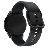 Einfarbiges Silikon Armband® – Schwarz