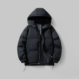 Marie | Schicke Eleganz Zeitloser Stil Winterparka – Schwarz