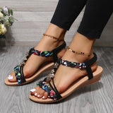 Sandalen Damen – Stilvolle und Bequeme Orthopädische Sandalen für den Sommer – Schwarz