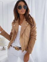 Agile | Elegante Mantel für Damen – Khaki