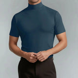 Minimalist™-T-Shirt aus hochwertigem, äußerst komfortablem Stoff – Marineblau