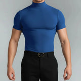 Minimalist™-T-Shirt aus hochwertigem, äußerst komfortablem Stoff – Blau