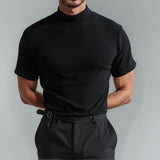 Minimalist™-T-Shirt aus hochwertigem, äußerst komfortablem Stoff – Schwarz