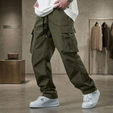 Orion™ Cargo-Hose aus Leichter Twill-Sarja mit Praktischen Utility-Taschen – Grün