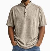 Fintan - Button-down-Hemd mit weichem Griff – Khaki