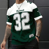 Endzone™-T-Shirt aus Premium-Jersey im Streetwear-Stil – Grün