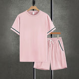 Nexor™-Set mit Kontrastierenden Details und Sportlich-Lässigem Stil – Pink