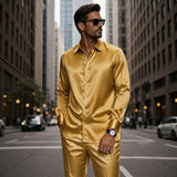 Signature™ Set mit seidig weichem, edlem Satin Gefühl – Gold