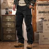 Northven™ Cargo-Hose im taktischen Look mit praktischen Taschen – Schwarz