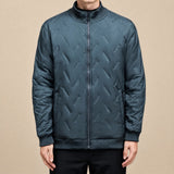 Bergen™ Stepp-Pufferjacke mit flauschigem Sherpa-Futter – Blau