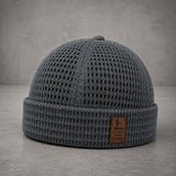 Bristol™ Strickmütze aus Atmungsaktivem Gewebe mit Verstellbarer Passform – Grau