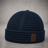 Bristol™ Strickmütze aus Atmungsaktivem Gewebe mit Verstellbarer Passform – Marineblau