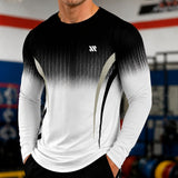 Valen™ Langarmshirt aus Sportgewebe mit UV-Schutz – Schwarz