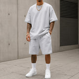 Adrian™ Set mit Cleanem Look und Weiter Passform – Weiß