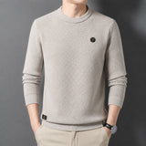 Colorado™ Pullover mit Strukturstrick und Angenehmem Tragegefühl – Beige