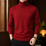 Vermont™ Rollkragenpullover mit Samtweichem Innenfutter – Rot