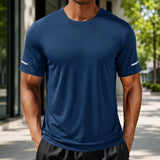Falken™ Shirt mit UPF 50+ Sonnenschutz und DryFit-Technologie – Blau