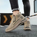 Milano Drive™ Stiefel aus wasserdichtem italienischem Wildleder / Komfort, Traktion und Dämpfung der neuesten Generation! – Khaki