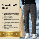 SnowProof Guard™ Thermohose mit Ultra-Weichem Fleecefutter und Wasserdichtem Außenmaterial – Grau