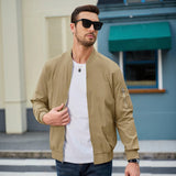 Dominus™ Jacke mit Strategischen Taschen und Premium-Passform – Khaki