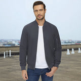 Dominus™ Jacke mit Strategischen Taschen und Premium-Passform – Dunkelgrau