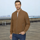 Dominus™ Jacke mit Strategischen Taschen und Premium-Passform – Braun