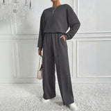 Nobile™ Premium Sweatanzug mit Minimalistischem Design – Dunkelgrau