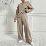 Nobile™ Premium Sweatanzug mit Minimalistischem Design – Sandbeige