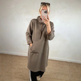 Dalen™ Hoodie im Kleidstil mit Urbanem Design – Khaki