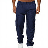 Kairon™ Cargo-Hose mit Urbanem Stil und Premium-Passform – Dunkelblau