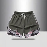 Corelle™ Shorts mit integriertem Innenfutter und maximalem Komfort – Olivgrün