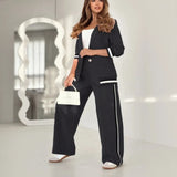 Rovelle™ Set mit Anzug-Design und Makelloser Eleganz – Schwarz