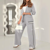 Rovelle™ Set mit Anzug-Design und Makelloser Eleganz – Grau