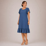 Dallora™ Kleid aus leichtem Jeansstoff mit müheloser Leichtigkeit und zeitlosem Charme – Blau