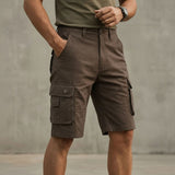 Zaykor™ Cargo Shorts mit Fortschrittlicher Elastizität und Taktischem Stil – Braun