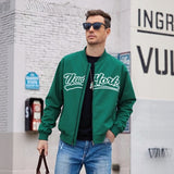 Bronx™ Varsity-Jacke mit Modernem Schnitt – Grün