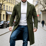 Norvik™ Mantel Mit Klassischem Stil Und Europäischer Eleganz – Armeegrün