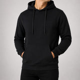 Drenor™ Kapuzenpullover Mit Moderner Passform – Schwarz