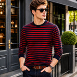 Belmont™ Premium-Strickpullover mit Fleecefutter – Rot