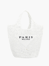 Sommerliche Tasche – Weiß