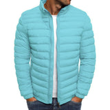 Kuldam – Stilvolle Pufferjacke Mit Reißverschluss – Türkis